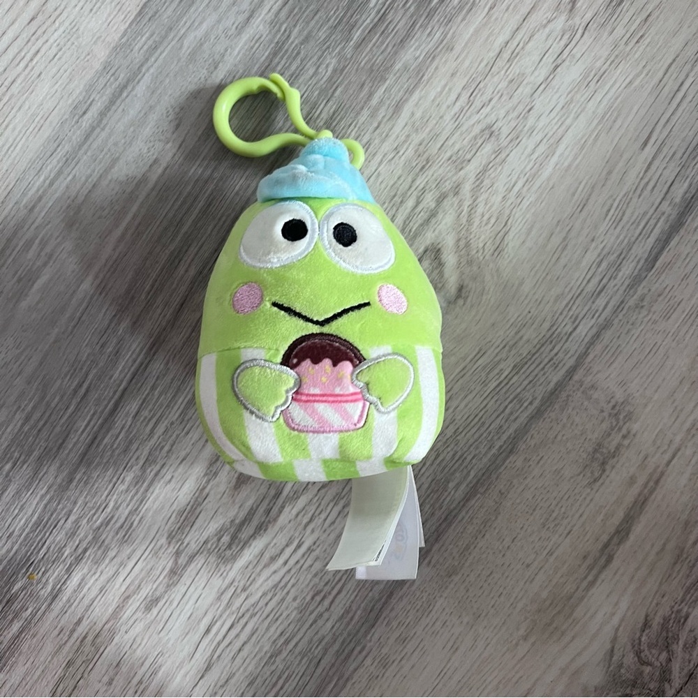 Keroppi Squishmallows Clip 3.5”